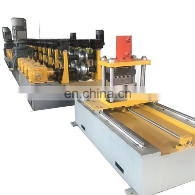 Corrugated Panel Fence Post Metal Omega Profile Roll Forming Machine