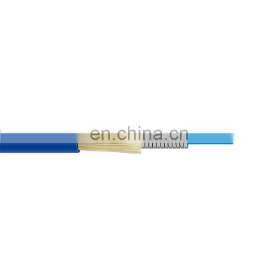 China manufacture cheap 1 2 core indoor armoured fiber optic cable