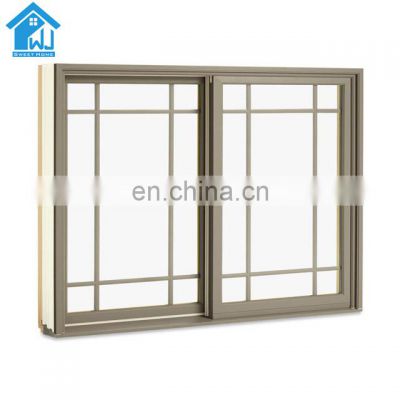 New Design CE AS2047 AS2208 Cheap Design Kitchen Aluminium Alloy Profile Frame Glass Sliding Window