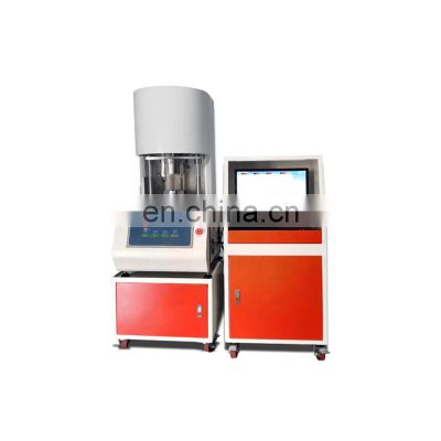 Professional Laboratory Moving Die Programmable Rotorless Electronic Rheometer Rubber No Rotor Vulkameter with CE certificate