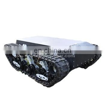 delivery robot outdoor chassis rubber crawler robot chassis