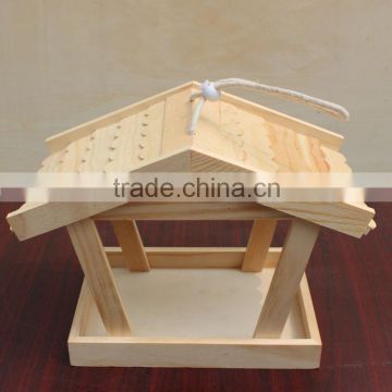 New Unfinished Wooden Bird House Wholesale, Wooden Bird House Kit, Pigeons Bird House