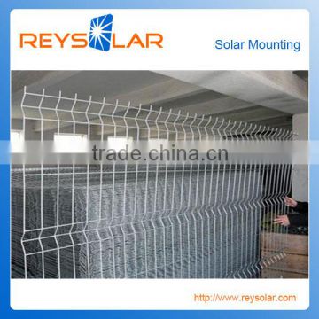 Solar pv Energy Power Warehouse Fence Solar Module Racking Wire Mesh Fence