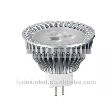 40 degree MR16 GU5.3 COB dimmable UL certified led bulb