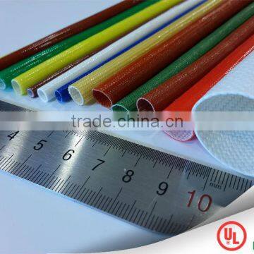 Insulation glassfiber silicon tube high thermal fire resistant