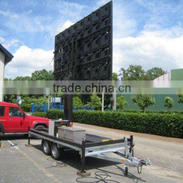 P8mm mobile video advertising led display panel
