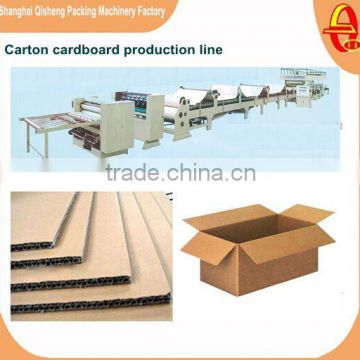 Automatic Carton box Corrugated cardboard making machine prices