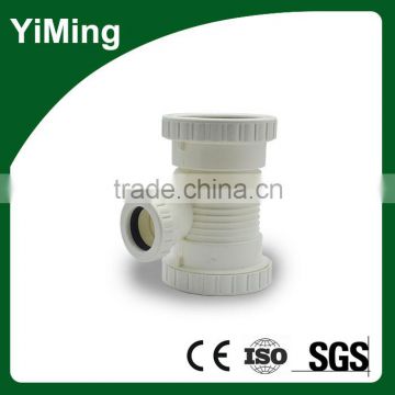 YiMing pvc noise reduction reducing tee