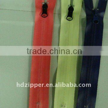 5# TPU and PVCclosed end waterproof zipper