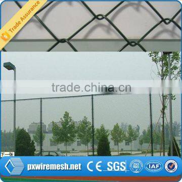 Alibaba china hot dipped used chain link fence made of fully-automatic chain link fence machine for sale from hebei