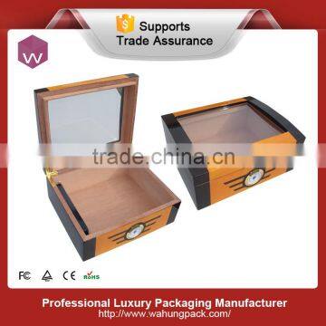 High quality classical wood cigar humidors box