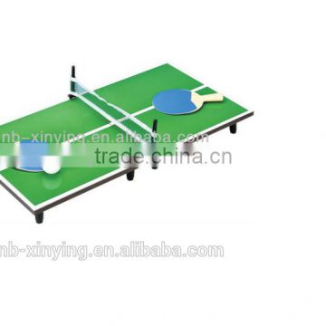 Hot selling Green Tabletop Tennis cheap wood mini game table tennis