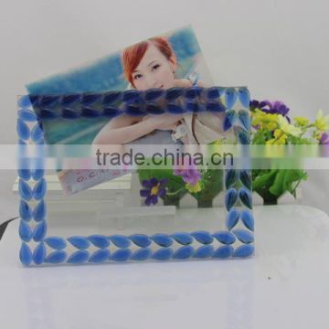Replaceable Cheap Crystal Frame,Crystal Photo Album,Clear Optical Crystal Images Holder For Home Decoration
