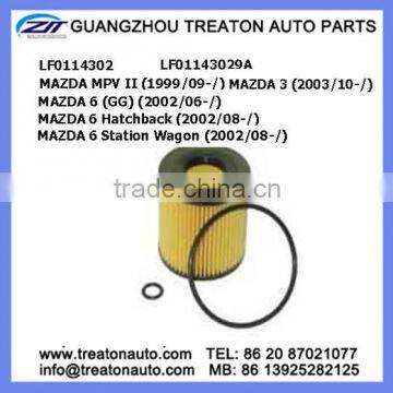 OIL FILTER LF0114302 LF01143029A FOR MAZDA MPV II 99- 3 03- 6(GG)02- 6 HATCHBACK 02- 6 STATION WAGON 02-