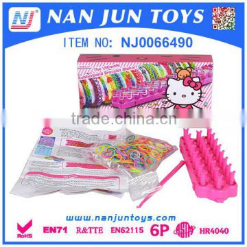 Popular Hot Sale DIY Silicone Colorful Rubber Loom Bands