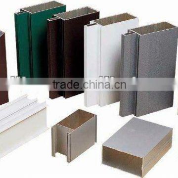 Aluminum extruded profile for curtain wall