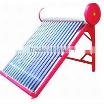 2015 Best Price Household Non-pressurized Color-coated Steel Solar Water Heater