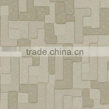 SY081202 embossed pvc wallpaper for bathroom wall tile guangzhou