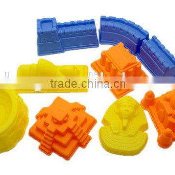 7 World Famous Molds moving alive soft sand molds,moving alive magic sand play toys