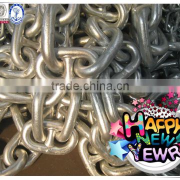 2016 High quality steel anchor galvanized short link chain