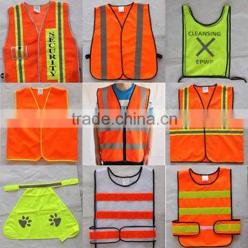 Factory Price CE EN20471 High Visibility Reflective Cheap Safety Reflective Vest