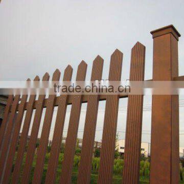 fashion waterproof outdoor wpc laminated fencing