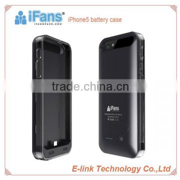 iFans 2400mah Ultra slim battery Case for iphone 5 with MFi