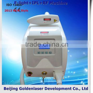 2013 New style E-light+IPL+RF machine www.golden-laser.org/ diamond peeling dermbrasion