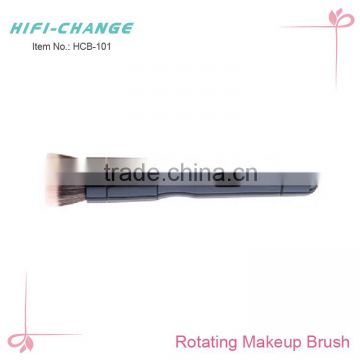 CE and Rohs certification electric automated rotating foundation brush cleaner for makeup with replaceable brush heads
