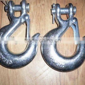 rigging hardware H331 forged steel US type clevis slip hook with latch china