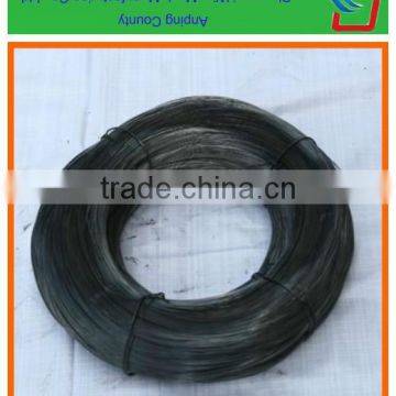building black iron rod / twisted soft binding iron wire / 16 gauge black annealed tie wire