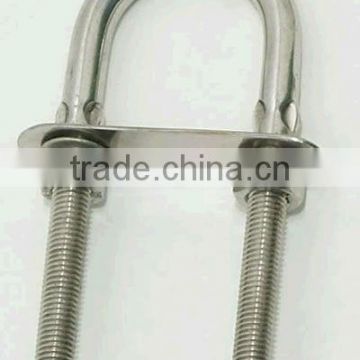 Stainless Steel 304/316 U Bolt with Washers and Nuts
