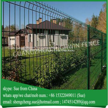 Guangzhou supplier steel fencing common size of fence