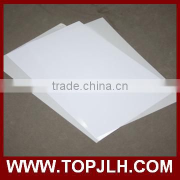 2017 Hot sell A4 transparent printable PVC sheet for inkjet printer PVC sheet for laser printer