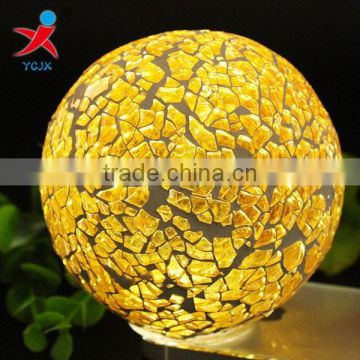 Quality craft Mosaic ball lamps/prosperous golden/quantity is with preferential treatment/glass art furnishing articles of the h