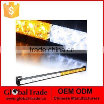 32Led 90CM long Bar Amber Light Bar Car Dash Strobe Flashing Emgergency Warning Police Fireman Daytime Work Lamp Light A1930