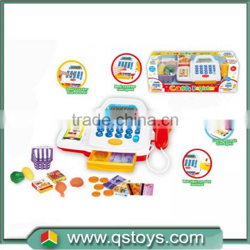 2016 hot sell children cash register supermarket toy in China