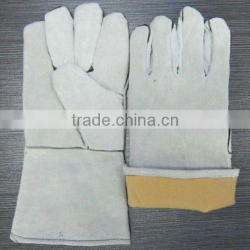 Industrial Hand Working Genuine Leather Gloves