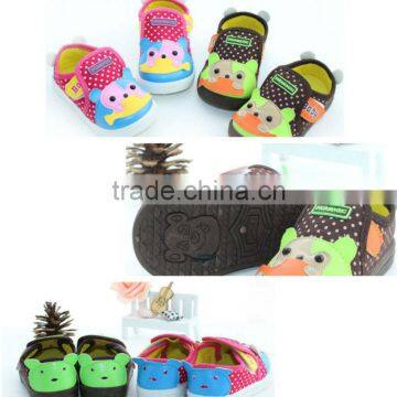 Newest baby rubber soles shoes