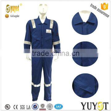 2016 high quality Fast Delivery cotton safety FR workwear uniform coverall