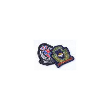 Custom Embroidered Military Patches Beret Cap Badge , Cool Military Hat Patches