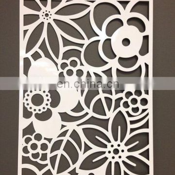 Abstract CNC Cutting Metal Wall Art Circle Panel for Home decor