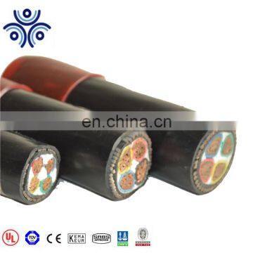 0.6/1KV4 cores PVC insulated steel wire armoured NRXY Cable with IEC60502-1
