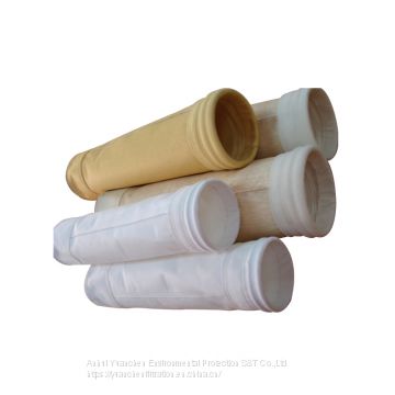 Hot sale cement silo anti-static water oil repellent polyester filter bag for steel plant dust filtration