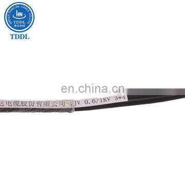 TDDL Multicore XLPE /PE insulated hdpe outer sheath jacket lv power cable