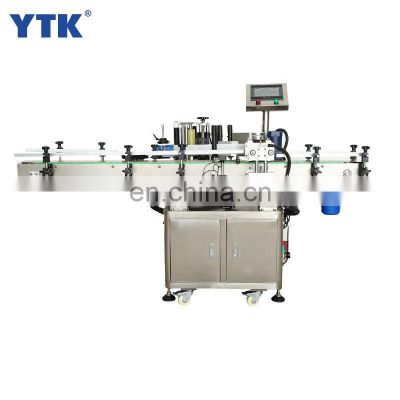 High Speed Automatic Vertical Glass Positioning Sticker Labeling Machine Round Bottle