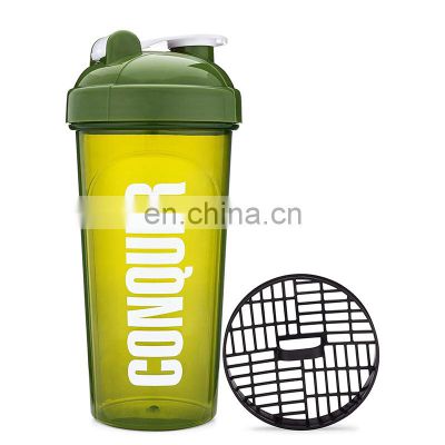 2021 Trendy classics collapsible personalized spice pink salt custom premium gym protein sublimation shaker bottle