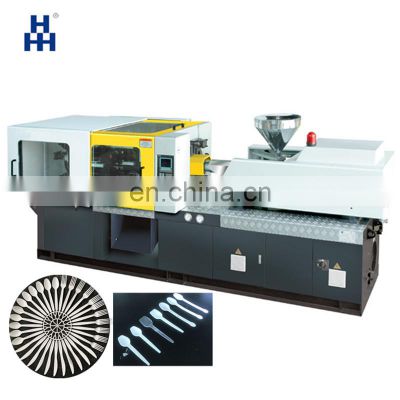 disposable plastic knife fork and spoon making servo motor  injection molding machine