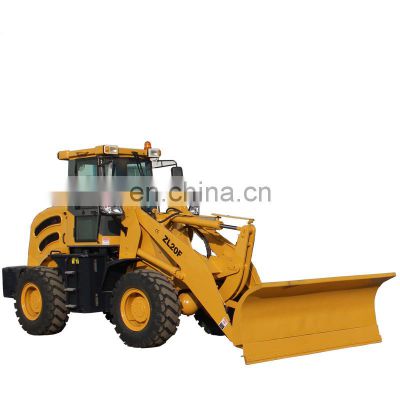 China 2 ton zl20F articulated payloader avant mini wheel loader for sale