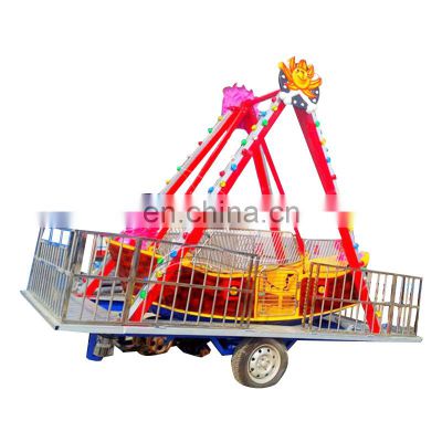 Factory price portable amusement ride pirate ship with trailer rides for sale